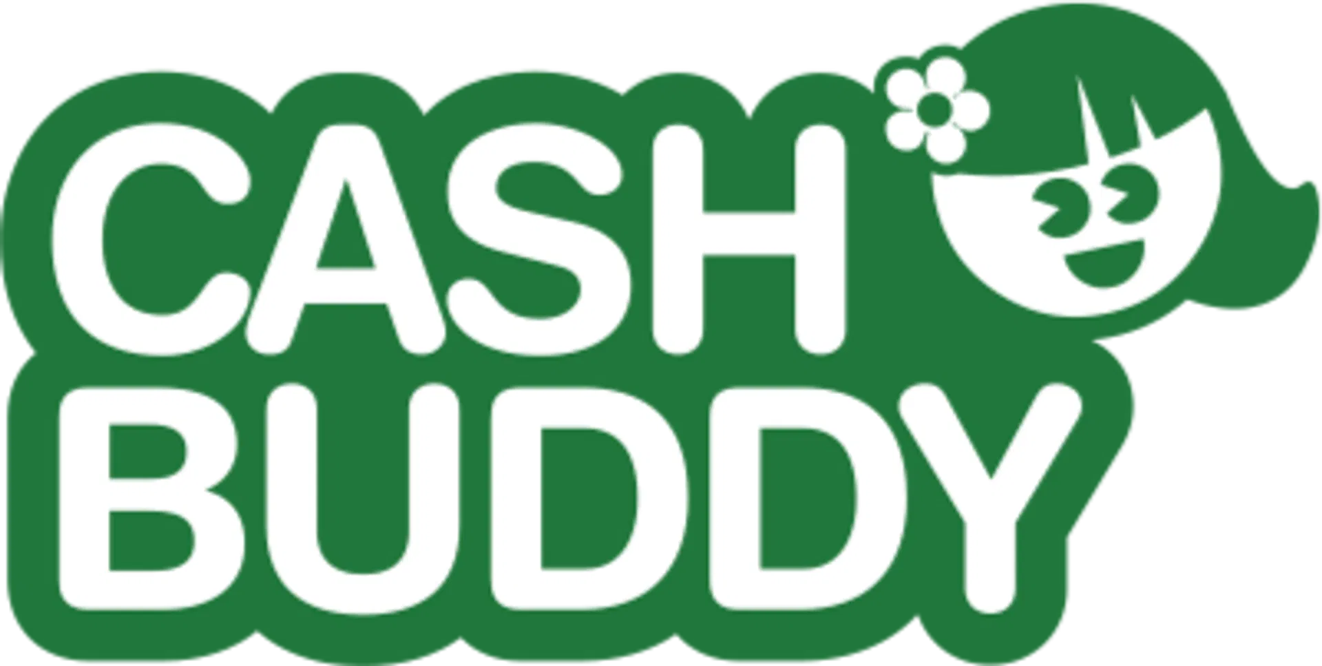 Cashbuddy logga i grön färg