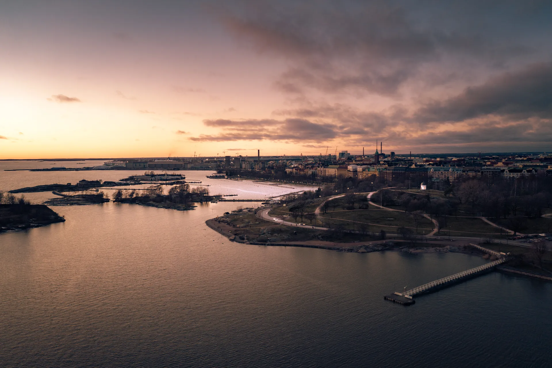 vatten och öar med bra utsikt för bäst lån